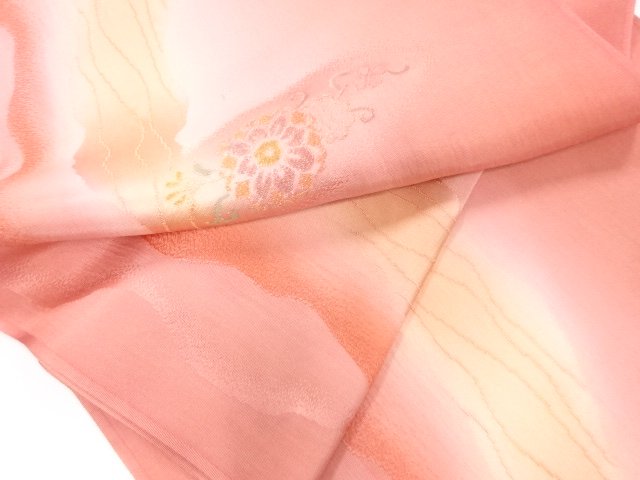  大特価品　未使用品　正絹　丹後ちりめん　帯揚げ